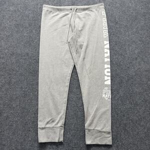 Victoria's Secret PINK Sweatpants Womens Large Gray PINK Nation Jogger Lounge